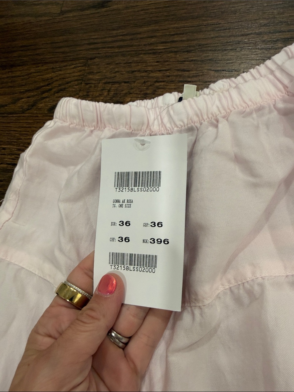 Brandy Melville Italy Ligh Pink Tiered Maxi Skirt - Women's Flowing Summer Skirt - Picture 3 of 5